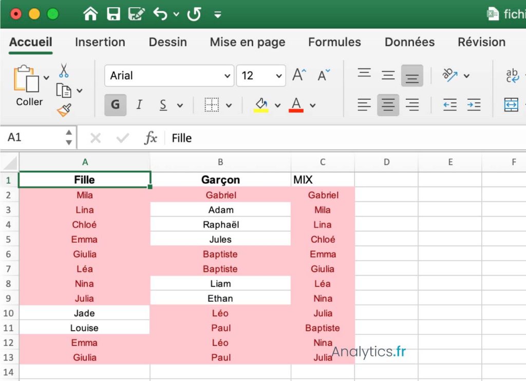 Trouver Les Doublons Dans Excel Avec NB SI Et NB SI ENS Analytics Fr