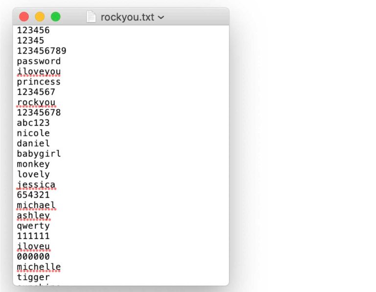 RockYou et RockYou.txt Analytics.fr