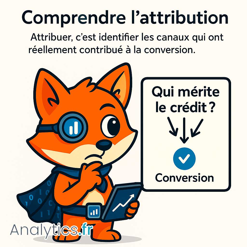 Qu’est-ce que l’attribution avec ga4, google analytics?