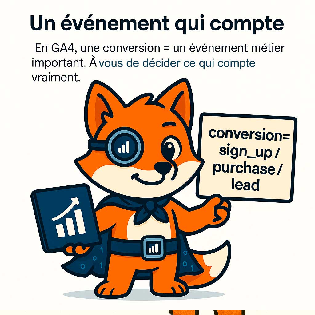 conversion evenement ga4 google analytics