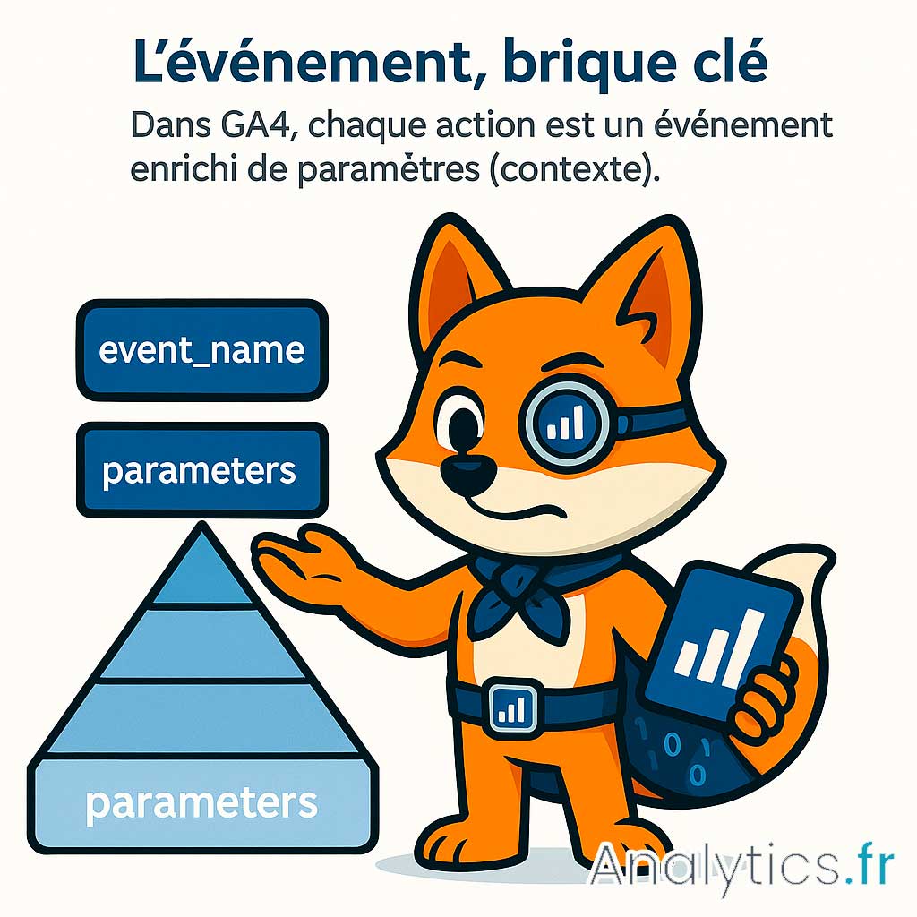 evenements parametres google analytics ga4
