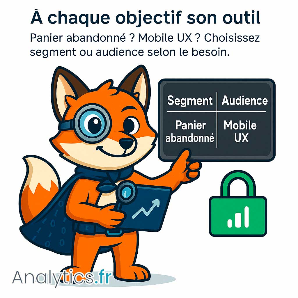 Exemples concrets de segments et audiences ga4 google analytics