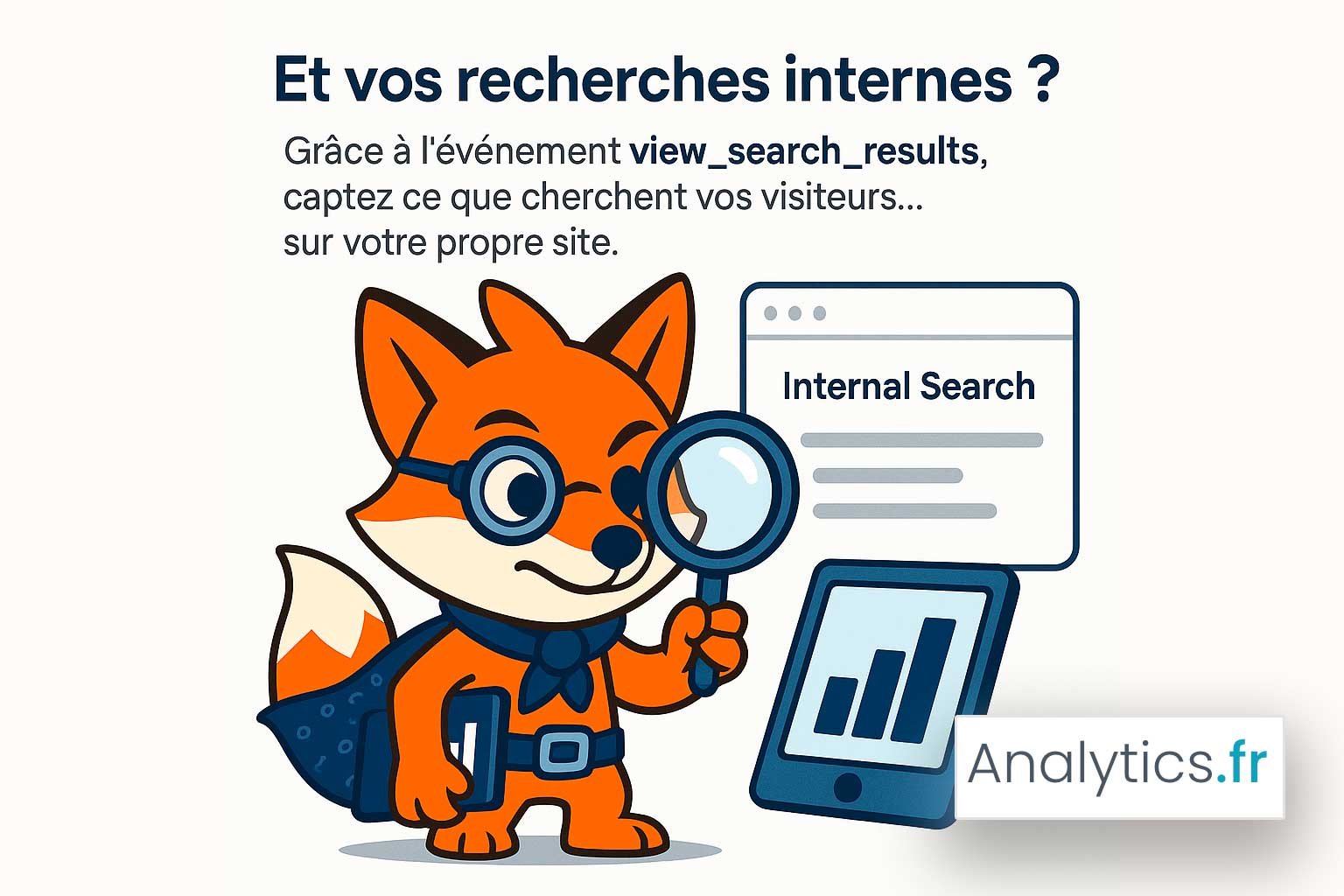 ga4 google-analytics Exploiter l’évènement search_term pour la recherche interne