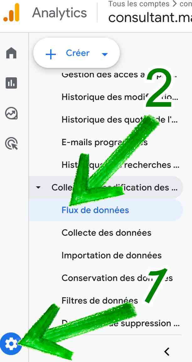 google analytics 4 flux de donnees