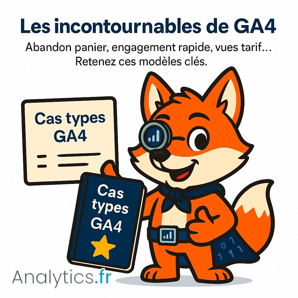 ga4 google analytics Cas d’usage typiques