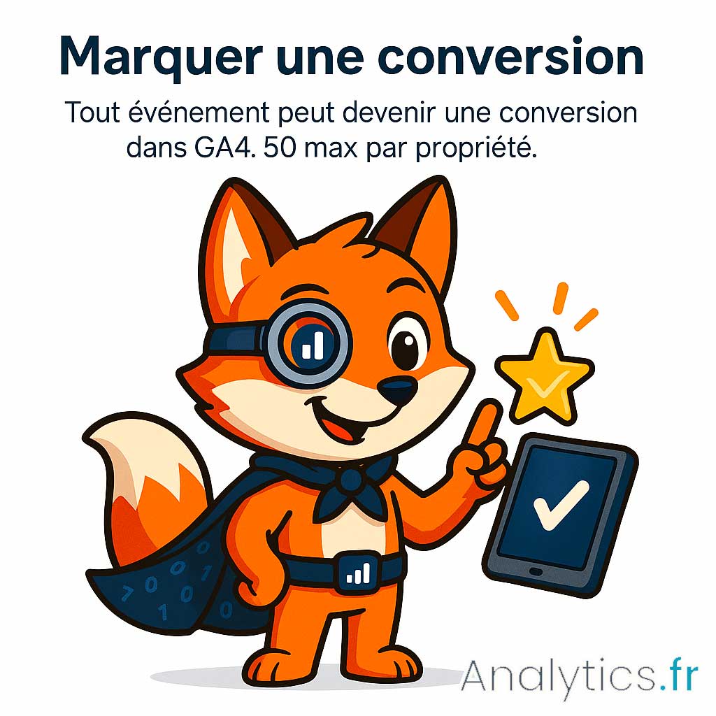 marquer conversion google analytics-ga4